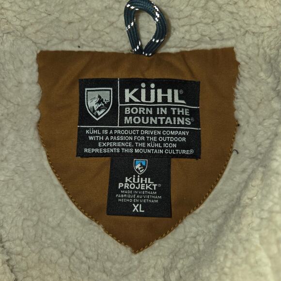 KUHL WOMEN'S CELESTE LINED VEST GOLD/BLUE (teal) SZ XL - Picture 5 of 8